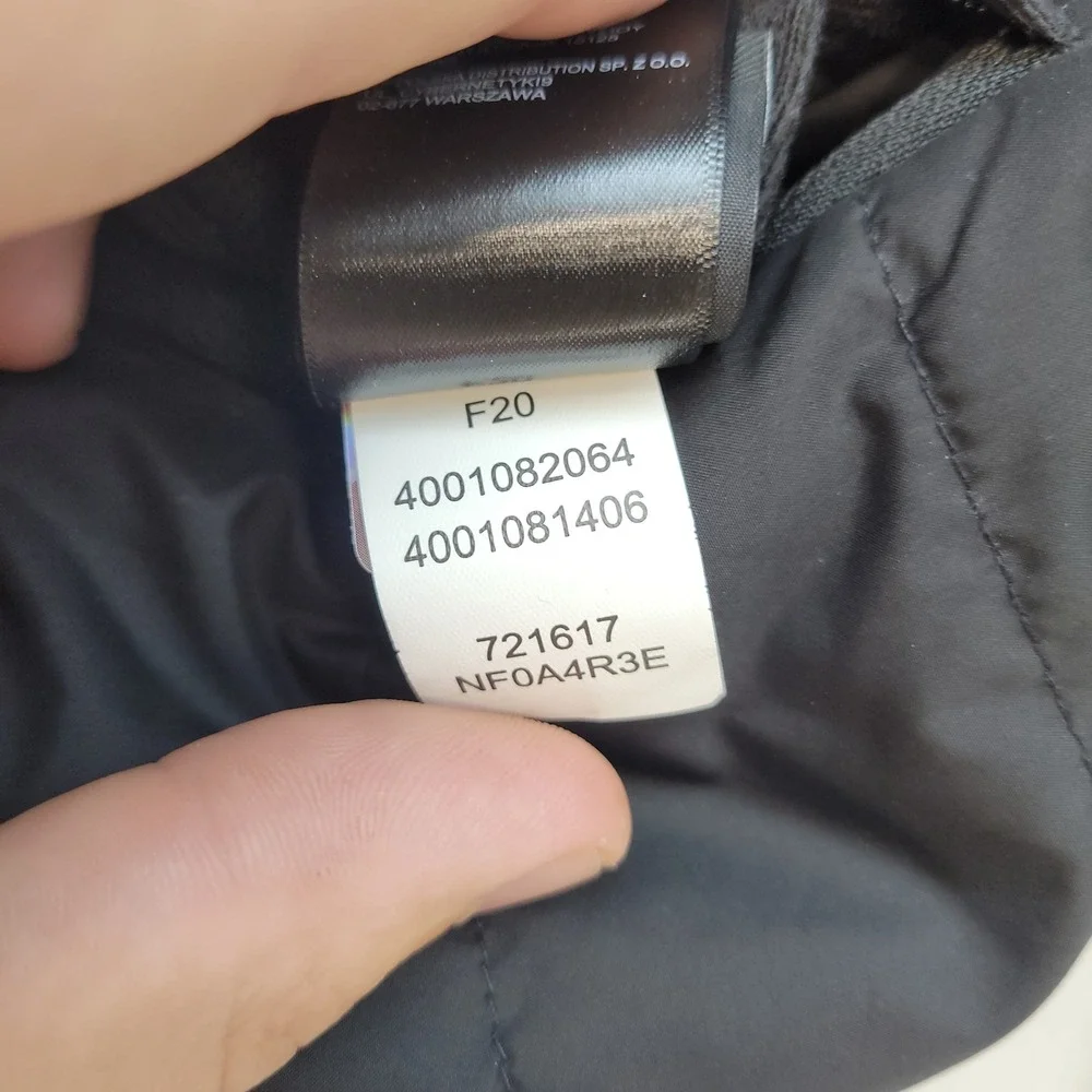 The North Face Reversible Jacket Womens XS Black Mossbud Fleece Puffer NF0A4R3E - Picture 7 of 11